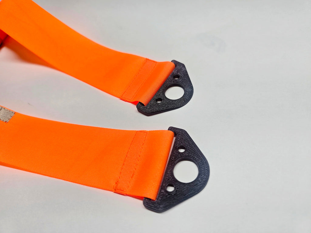 Orange Fara-J Rescue Band VHF (148–160 MHz). Lightweight and foldable for easy use. Tabs on the end for easy clipping and hooks.