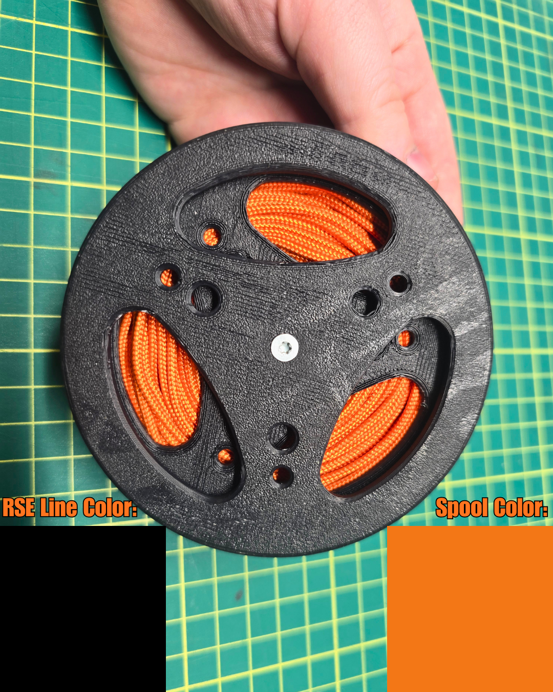 Rookie Reel with RSE LINE - Ham Radio Wire and RSE Line Holder