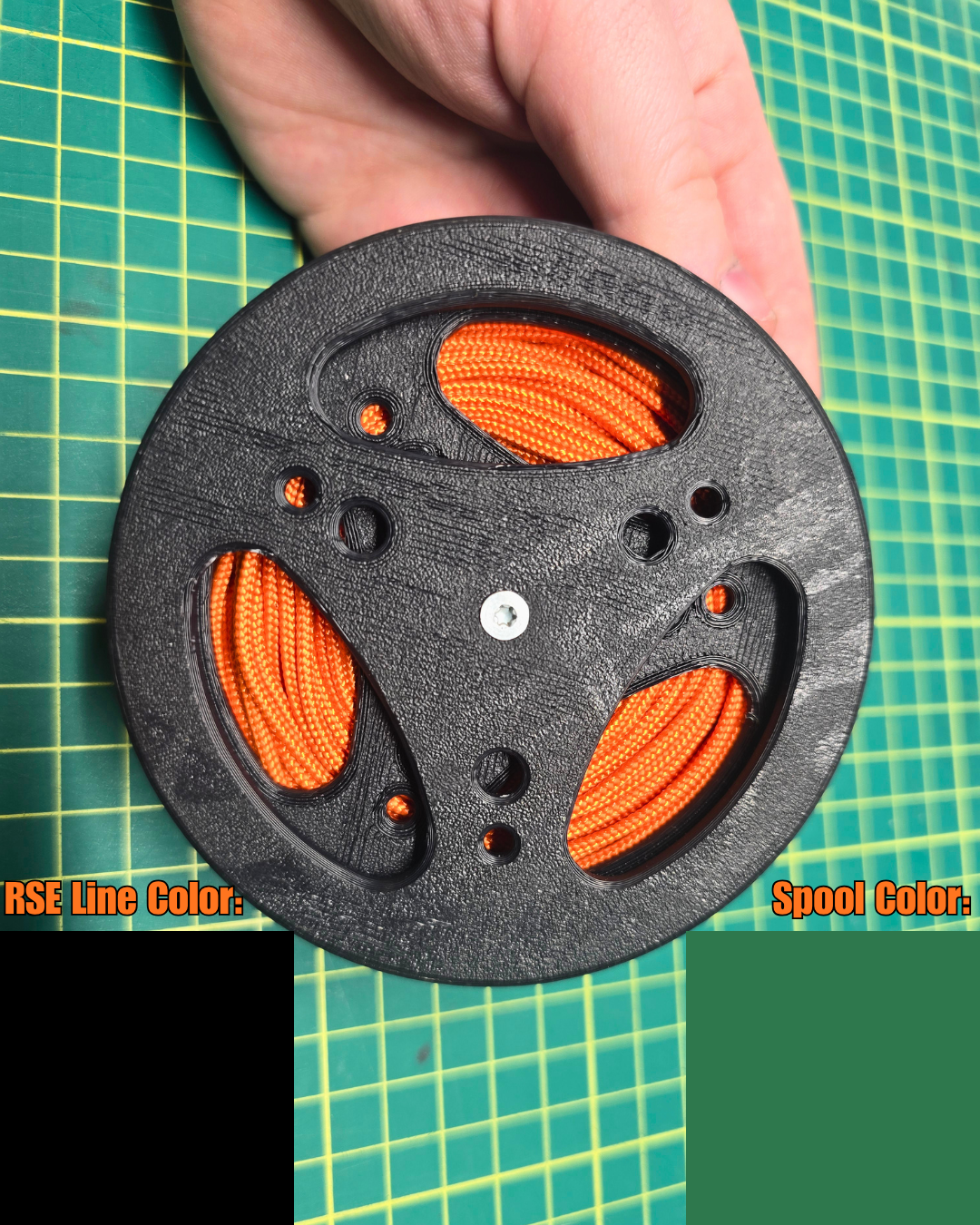 Rookie Reel with RSE LINE - Ham Radio Wire and RSE Line Holder