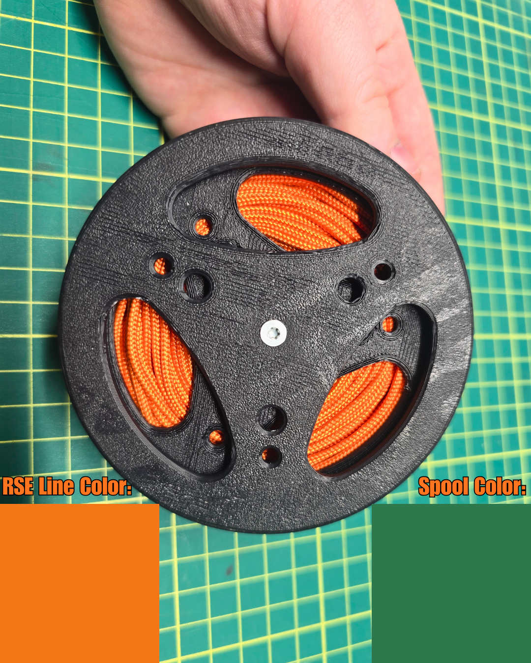 Rookie Reel with RSE LINE - Ham Radio Wire and RSE Line Holder