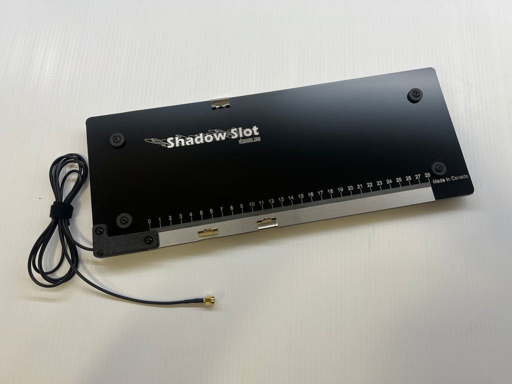 Shadow Slot - 2M-70CM dual band VHF - UHF Low-Profile Slot Antenna Black