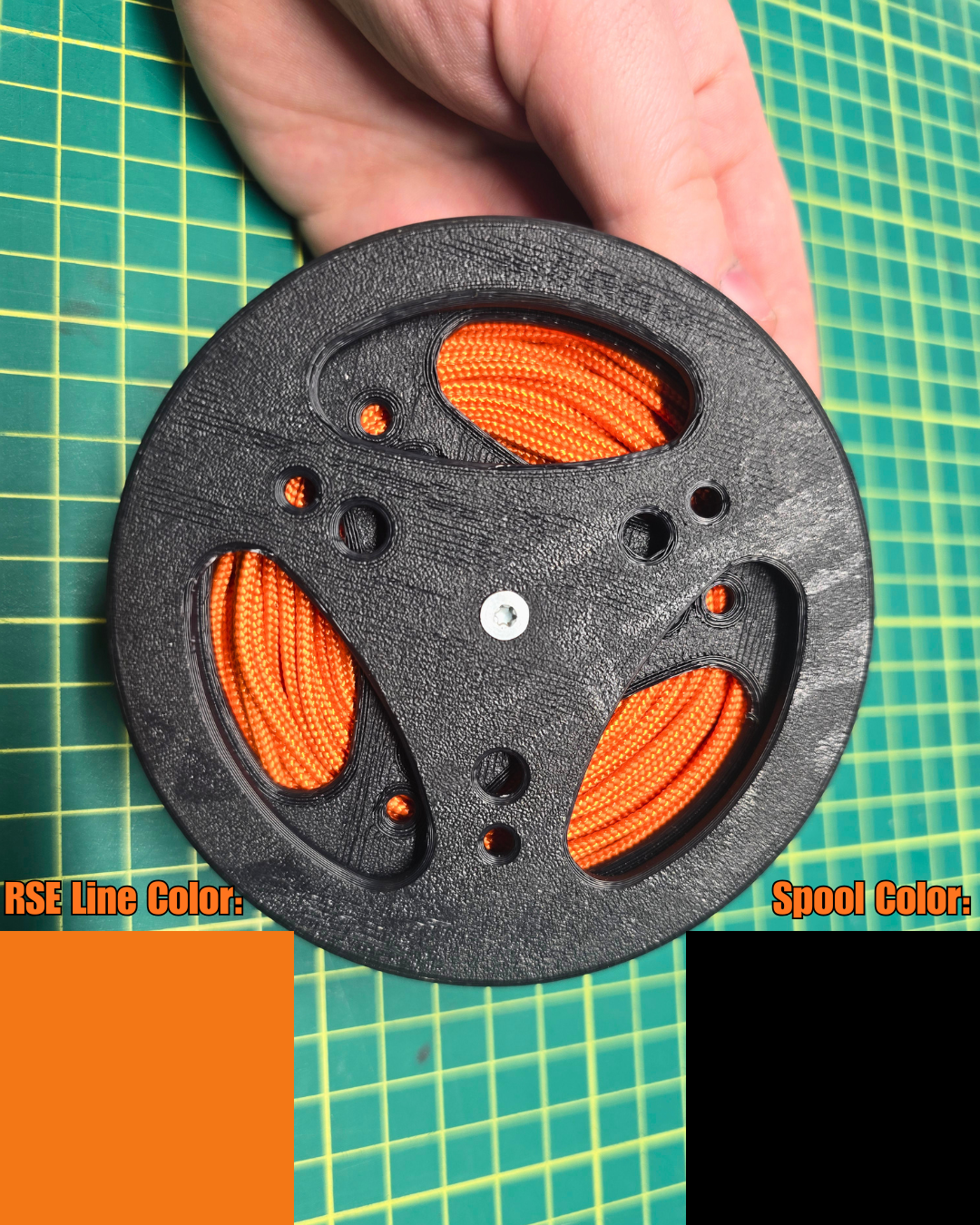 Rookie Reel with RSE LINE - Ham Radio Wire and RSE Line Holder