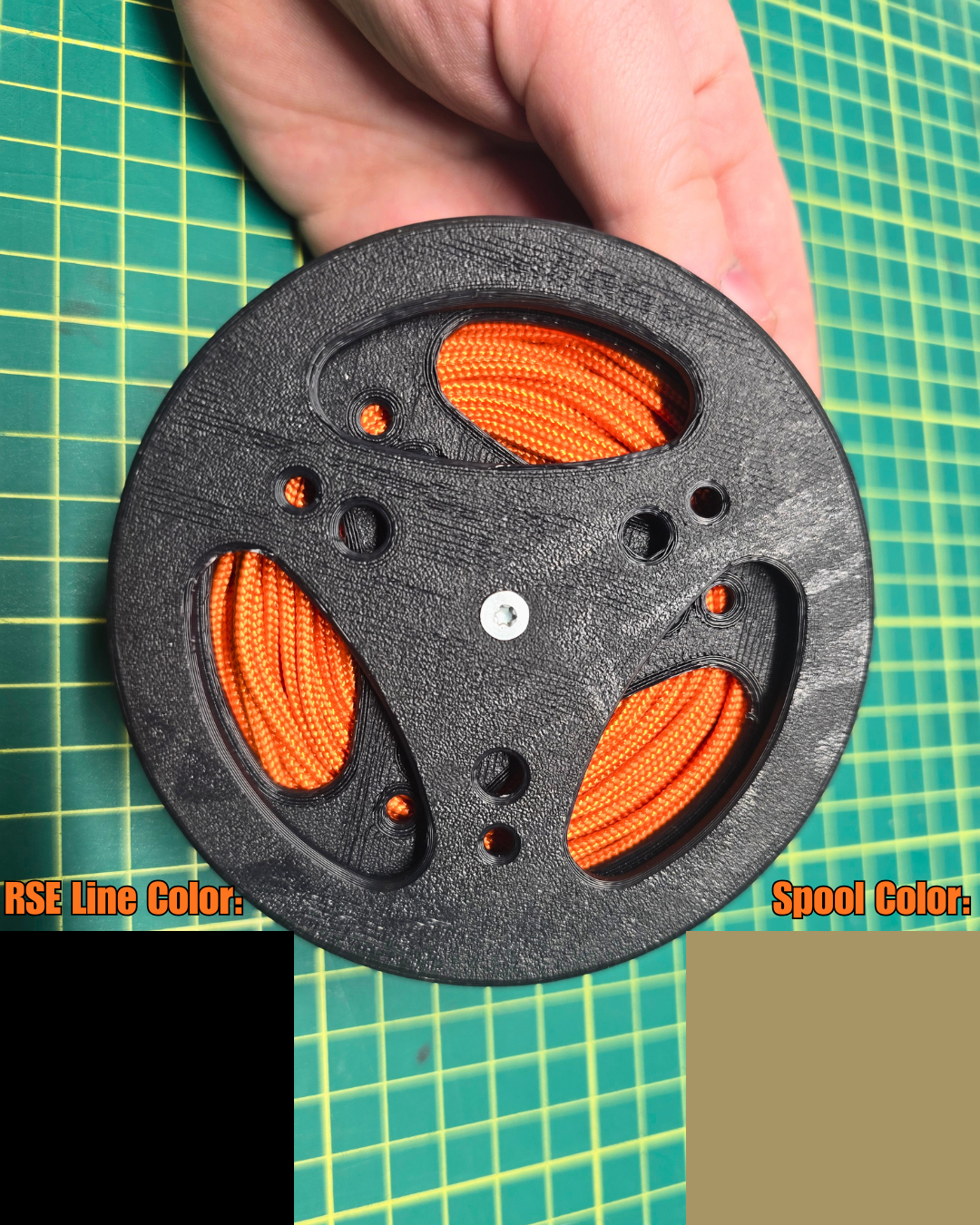 Rookie Reel with RSE LINE - Ham Radio Wire and RSE Line Holder