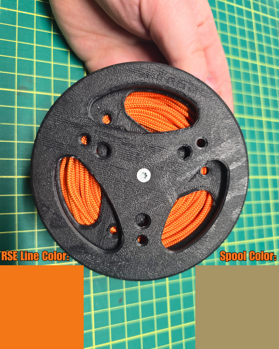 Rookie Reel with RSE LINE - Ham Radio Wire and RSE Line Holder