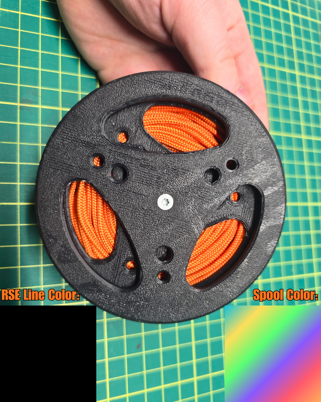 Rookie Reel with RSE LINE - Ham Radio Wire and RSE Line Holder