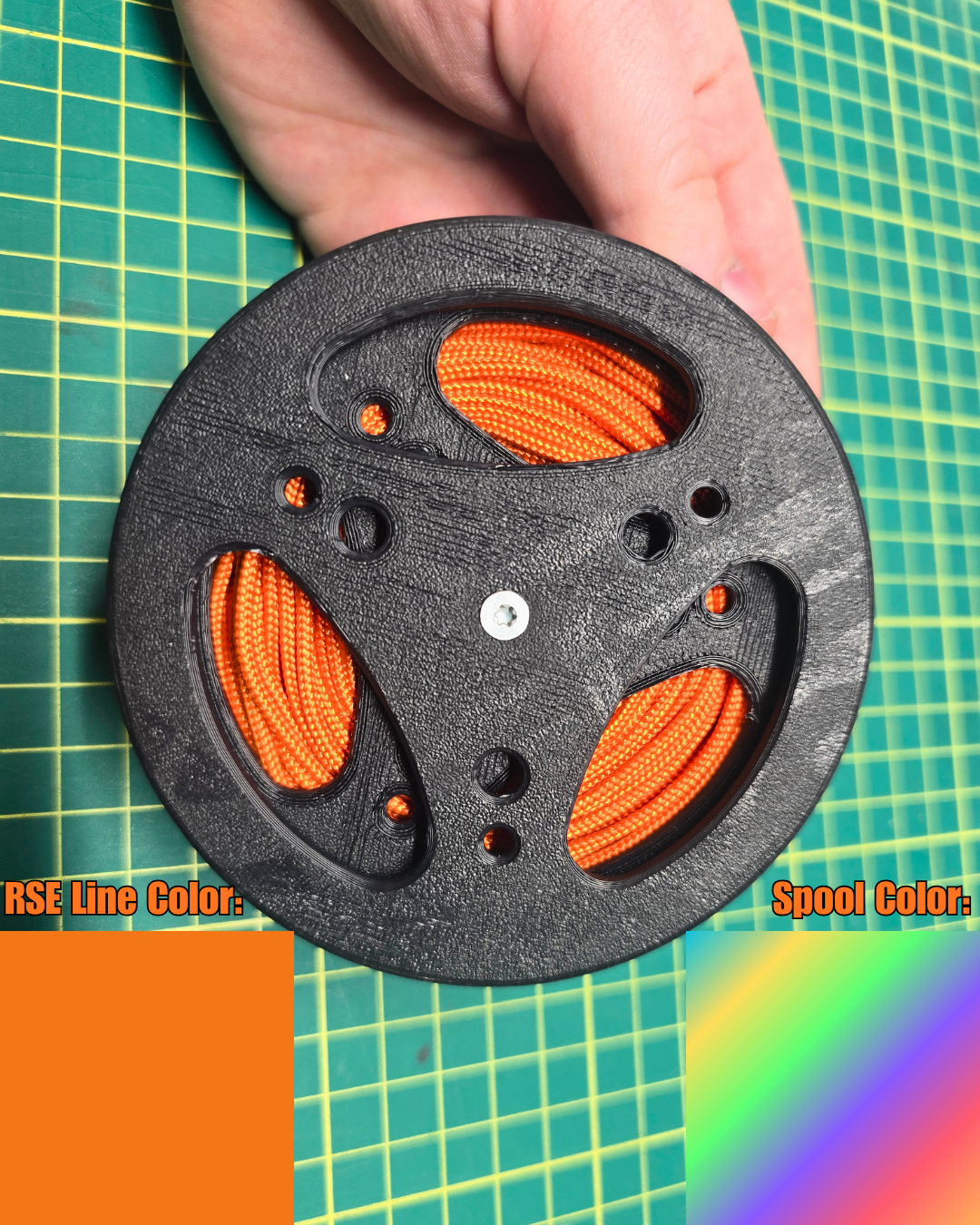 Rookie Reel with RSE LINE - Ham Radio Wire and RSE Line Holder
