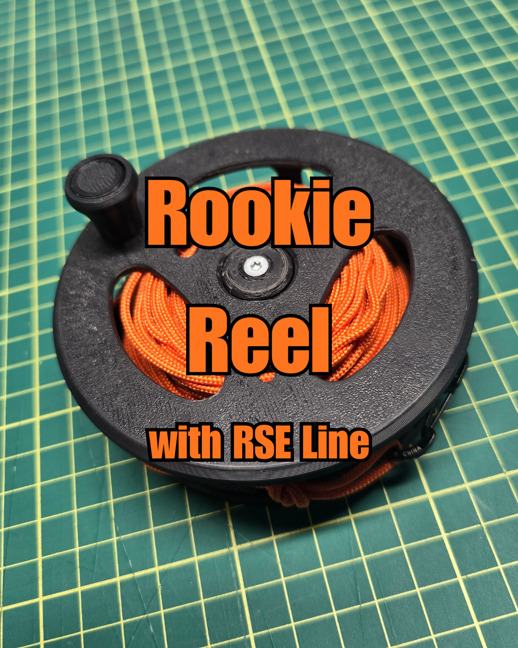 Rookie Reel with RSE LINE - Ham Radio Wire and RSE Line Holder