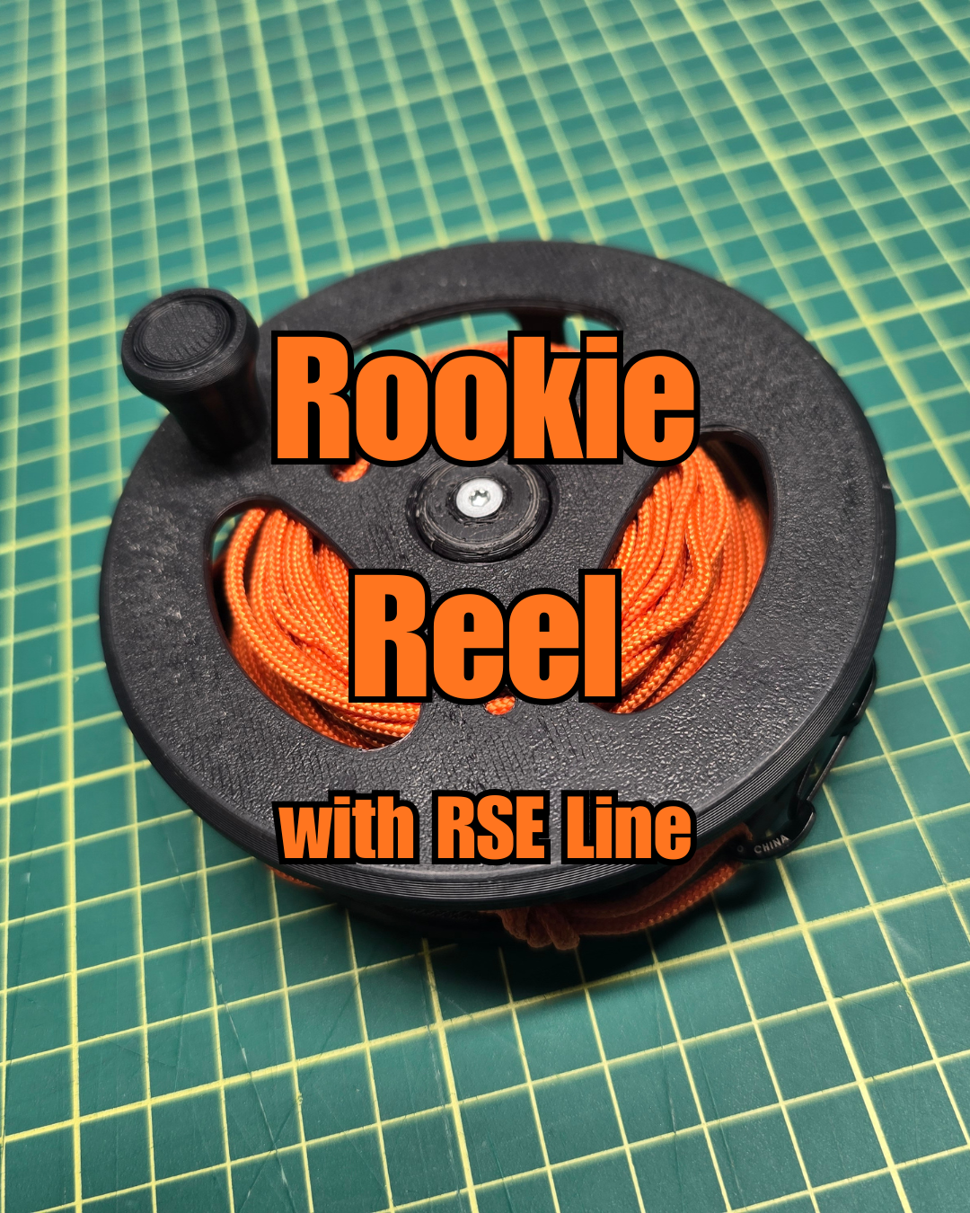 Rookie Reel with RSE LINE - Ham Radio Wire and RSE Line Holder