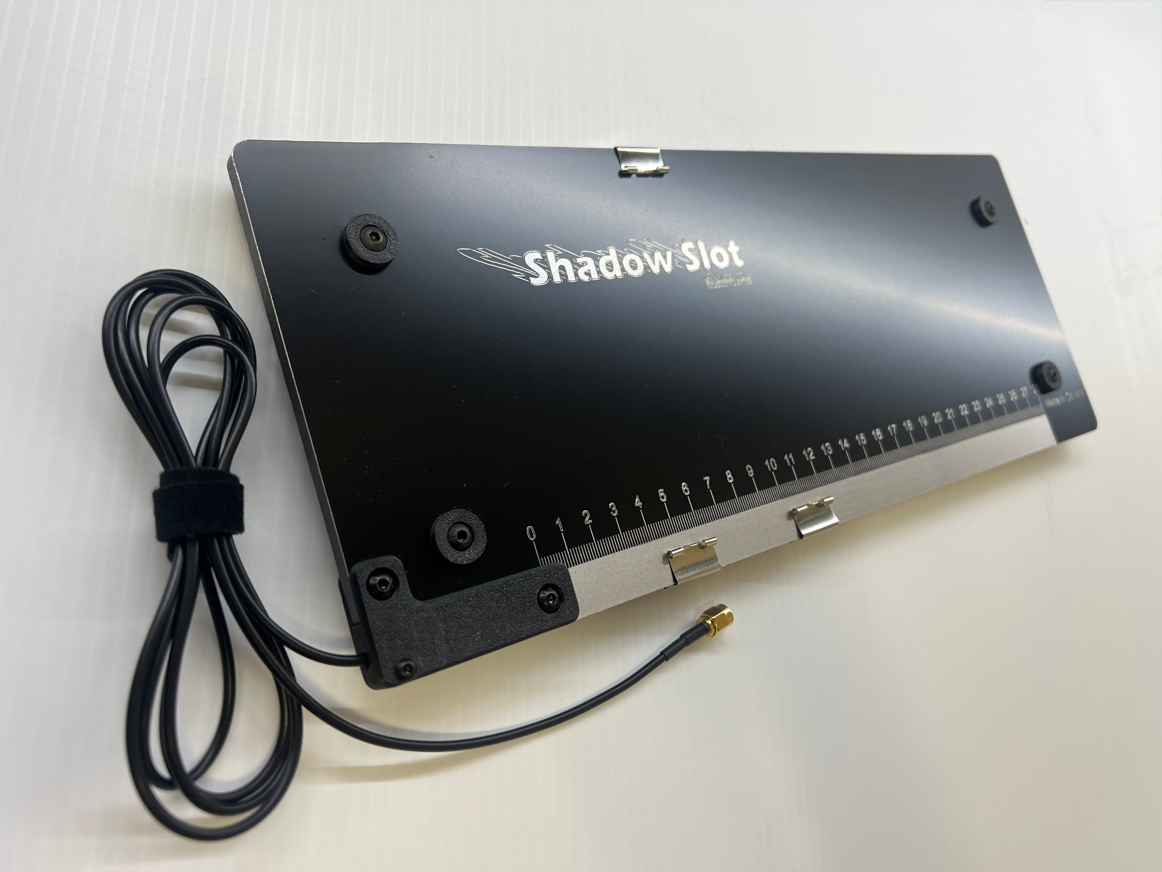 Shadow Slot - 2M-70CM dual band VHF - UHF Low-Profile Slot Antenna Black