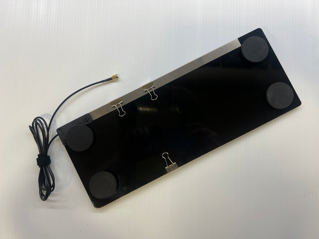 Shadow Slot - 2M-70CM dual band VHF - UHF Low-Profile Slot Antenna Black