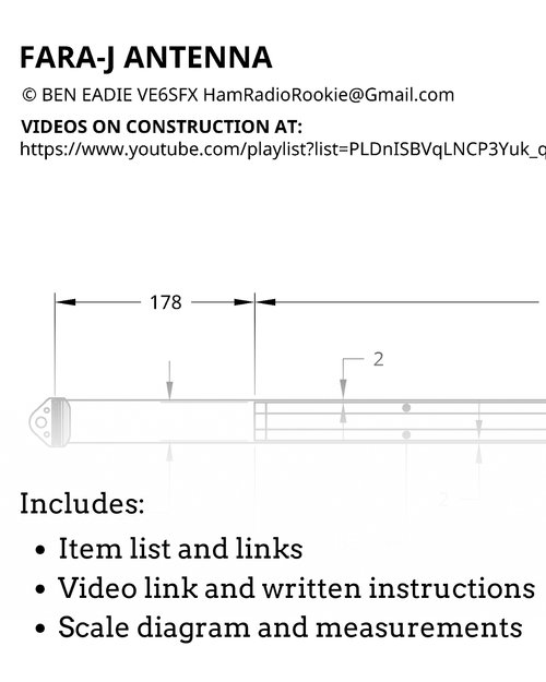 2M Fara-J™ Antenna Plans