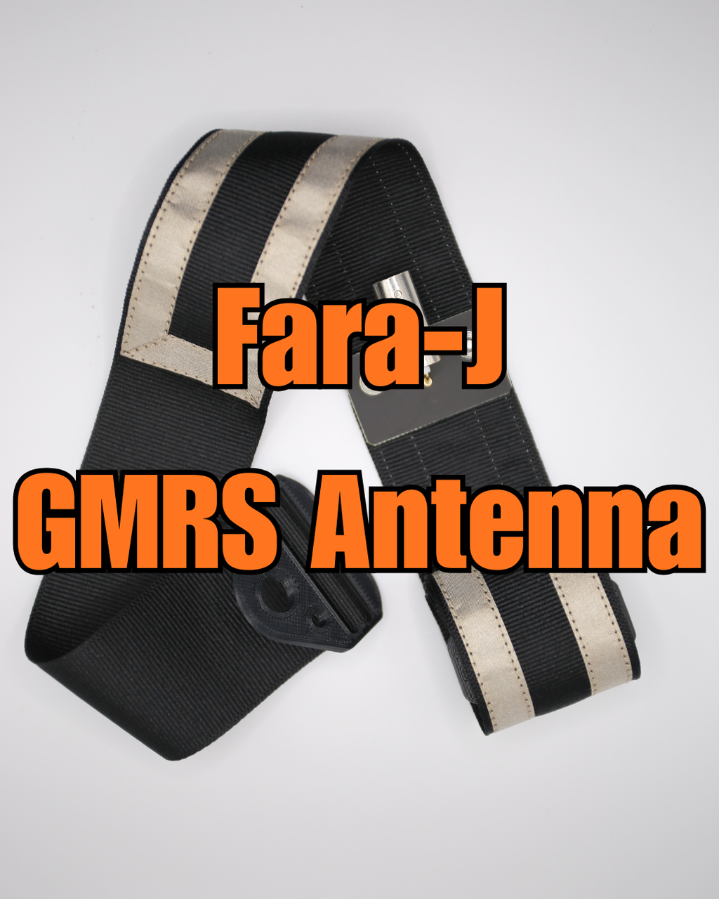Fara-J Antenna for GMRS UHF frequencies. Lightweight, compactable and easy to use.