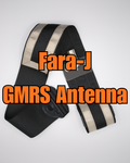 Fara-J Antenna for GMRS UHF frequencies. Lightweight, compactable and easy to use.